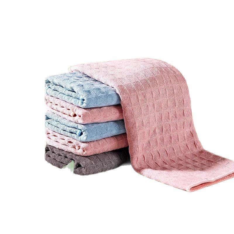 Thickened Waffle Weave Dishcloth: Lint-Free, Absorbent, and Non-Stick for Kitchen Cleaning