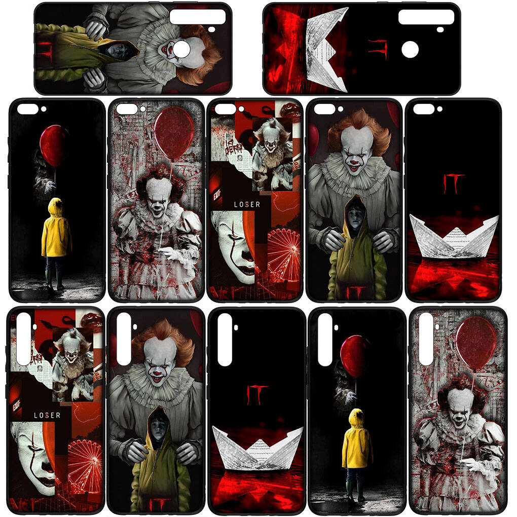 for iPhone 17 16 15 Xiaomi Poco F7 F8 X7 X6 C85 C75 C71 M8 Redmi Note 14 13 12 11 Pro Max 14C 13C 15C A4 Phone Case Pennywise Stephen King's IT Cover