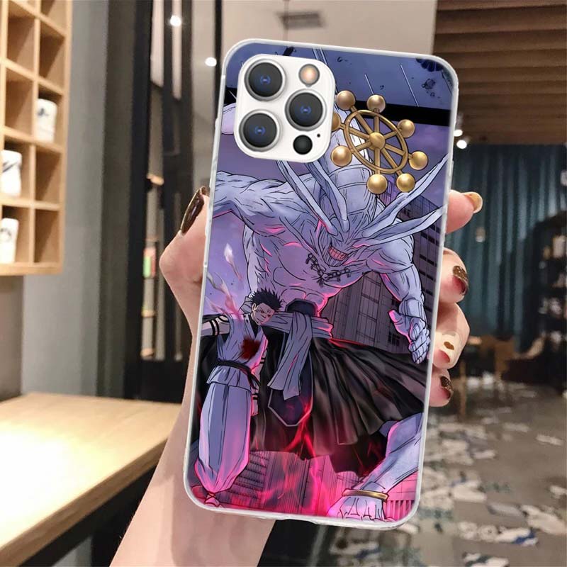 Kaisen J-Jujutsu Sukuna Mahoraga Soft Phone Case For iPhone 17 Air 16 16E 15 14 Plus 13 Mini 12 11 Pro Max X XR XS 7 8 + SE 2020