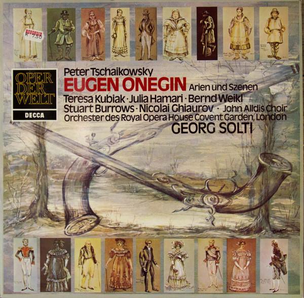 

LP Record PYOTR ILYICH TCHAIKOVSKY Eugen Onegin Arien Und Szenen 642116 DECCA Germany Classical Used