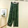 Pantaloni Casual in Cotone Sottile da Donna Estivi Larghi da Casa Lunghi a Gamba Larga