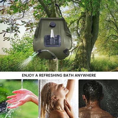 Solarduschentasche Outdoor Camping tragbare Dusche Wasseraufbewahrungstasche 20L