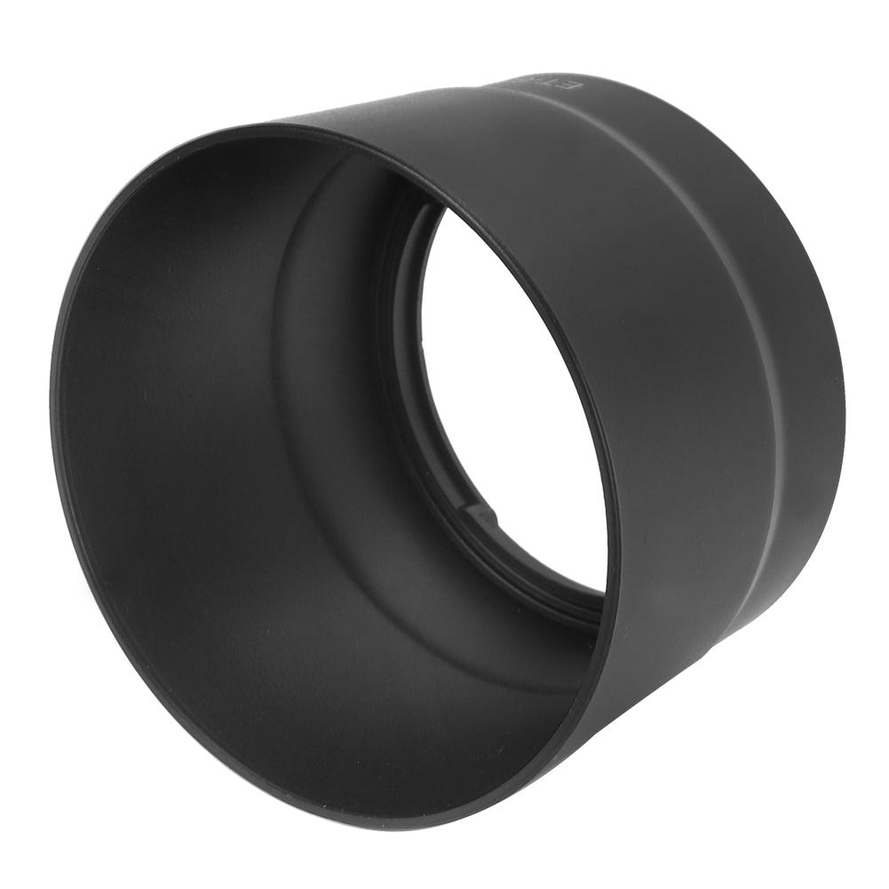 Parasolar ET63 Suport pentru cameră din plastic Negru potrivit pentru obiectivele STM EFS 55250mm f45.6 IS