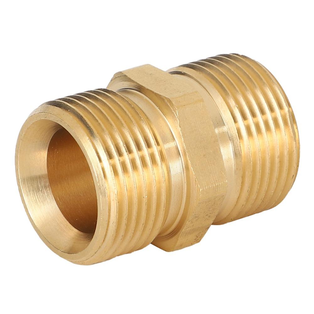 2pcs M22 Metric Thread Pressure Washer Adapter  Pressure Washer Hose Extension