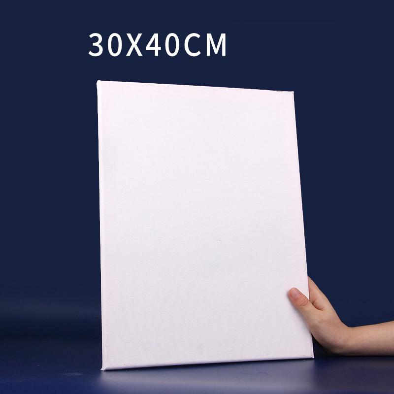 Große Leinwand aus Leinen-Baumwoll-Canvas mit Massivholzrahmen für Öl- und Acrylmalerei