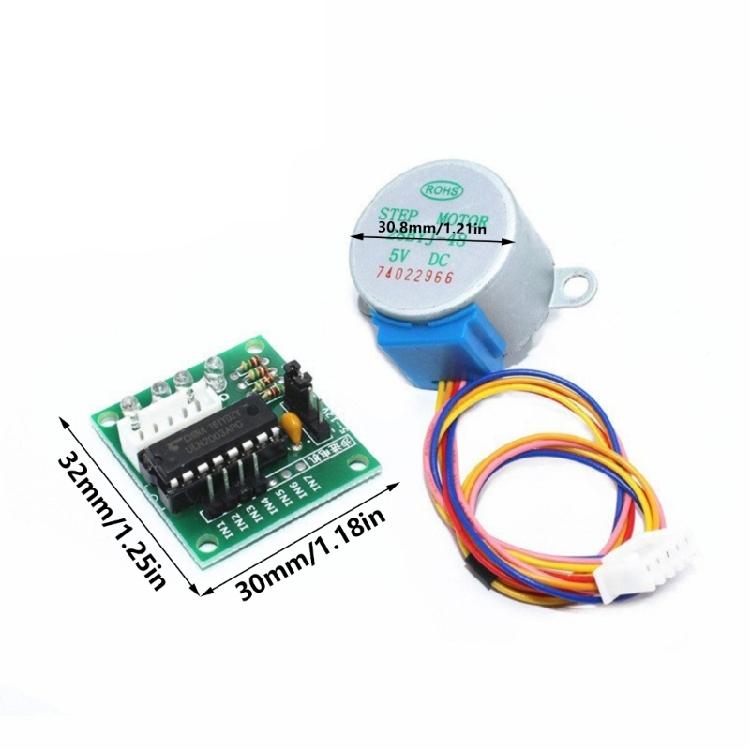 Comprehensive 5V Stepper Motor & ULN2003 Driver Board set Multifunction  Stepper Motor set for Creative Electronics Projects