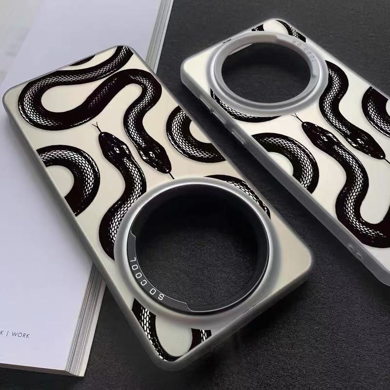 Tide Brand Mamba Is Suitable for Mate60pro Mobile Phone Case Huawei P70pro New Honor 100nova12/11 Snake