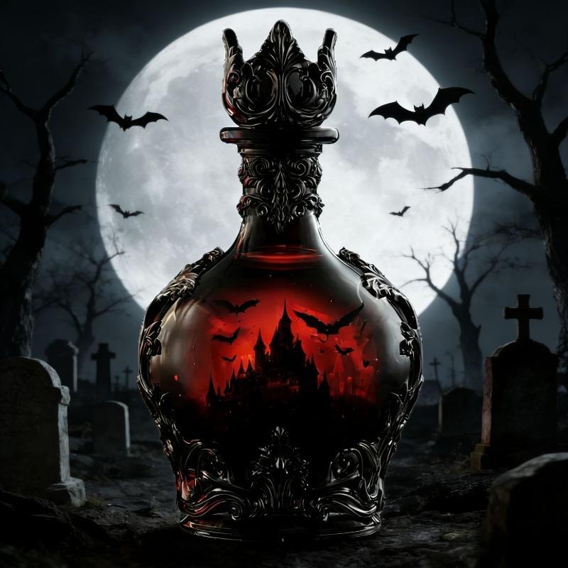 New product-t sy ottle potion style whiskey bottle halloween