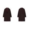 Furina Stand Collar Wool Blend Coat