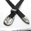 Korean Silver Buckle Belt Retro Waist Decoration Fashion Trouser Belt  Girl