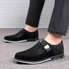 Business Men Leather Shoes for Men  New Comfort Trend Flat Work Shoes Casual Moccasin Sneakers Slip On Big Size Male Loafers