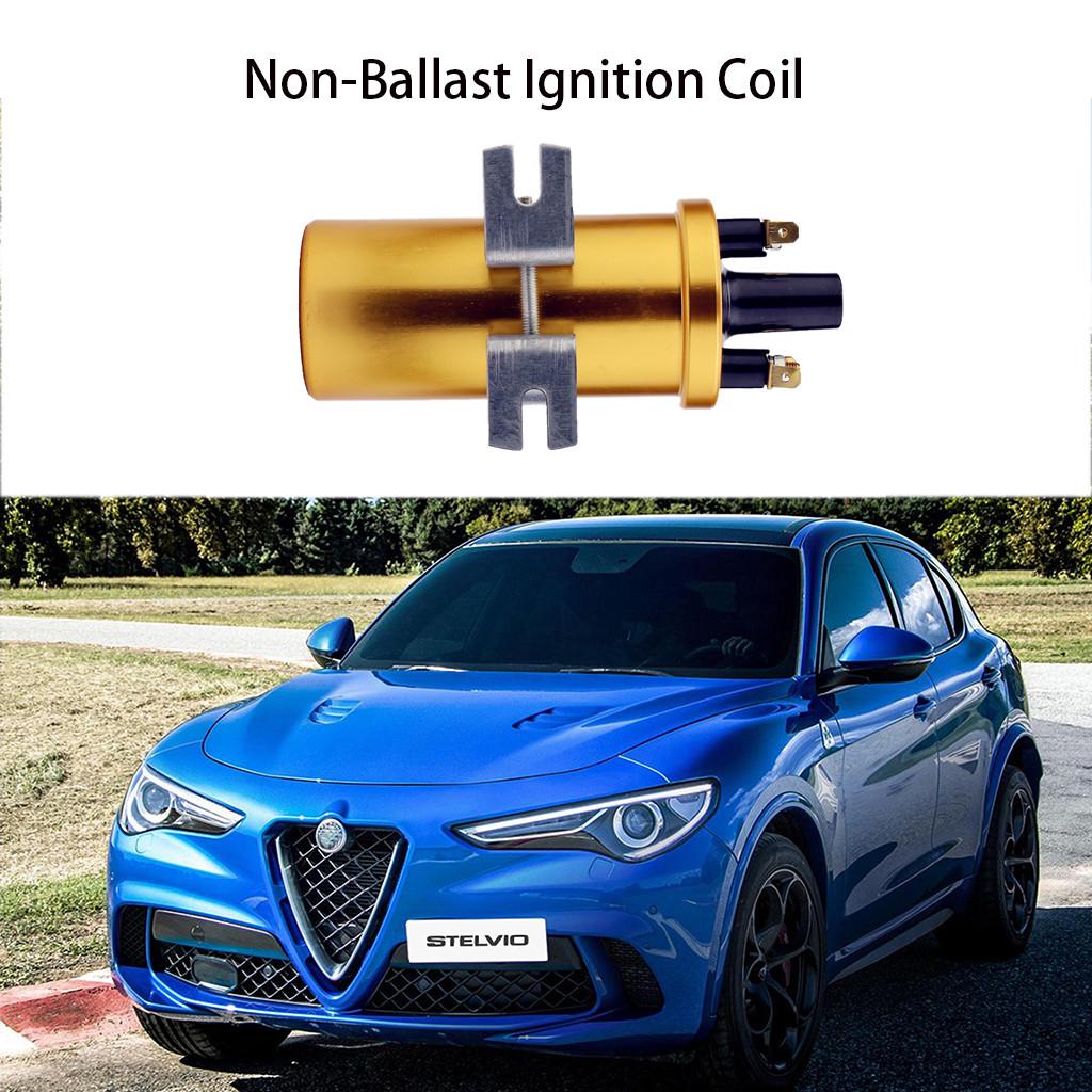 EJ.LIFE Bobine D'allumage 12v, Norme De Haute Performance De Bobine D De Non Ballast Pour La Bobine Dallumage De Sports 12v Dlb105 78480064