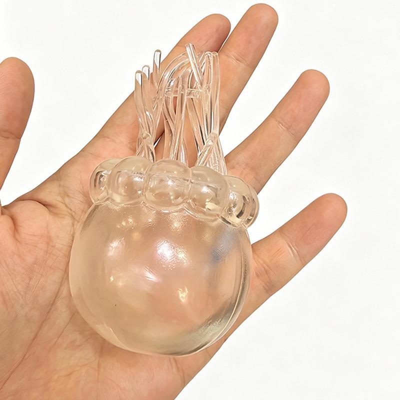 Octopus Shaped Tpr Empty Ball Skins Multiple Cute Color Soft Texture Perfect For Diy Stress Ball Making For Kids & Adults