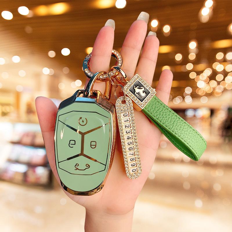 Dedicated to Lynk & Co 03 key set 2021 new car 02/01 shell buckle all-inclusive high-end decorative car creative men and women