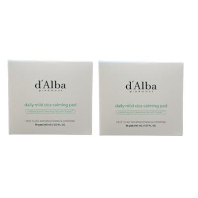 Daily Mild Cica Calming Pads, 50 Stück, 2 Stück
