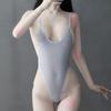 Nightwear Women Bodysuit Mesh Body Stocking Romper Bodysuit Top Leotard