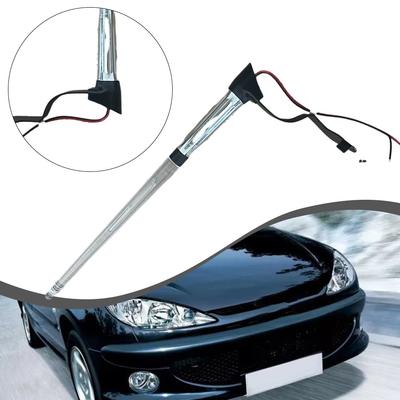 Išorinė šviesos antena Antenos stiebas 12V ABS Automobilio priedas