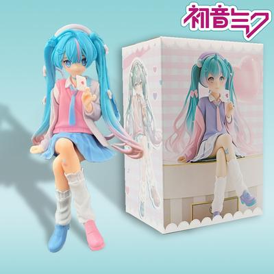 Auf Lager Hatsune Miku Aktivitätsfigur Hatsune Cartoon-Puppe Exquisite Mädchenpuppen-Modell Spielzeug Heim-Auto-Dekoration Kinder Geburtstagsgeschenk