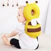 Little Bee Baby Head Protection Hat Soft Plush Anti Fall Pillow Breathable Cute Learning Walking Safety Pad for Toddlers