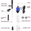 Electric Aquarium Water Change Pump Water Changer Gravel Cleaner Siphon for Fish Tank Water Filter Pump Cleaning Tools