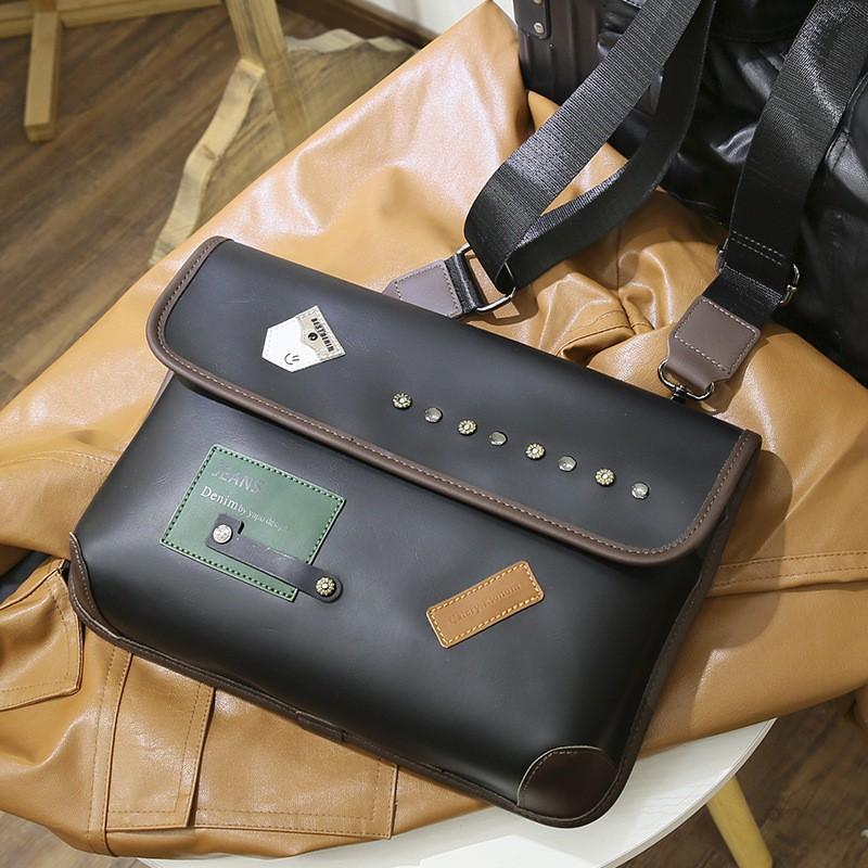 Rivet Personalized Shoulder Bag Diagonal Straddle Fashionable Chest Men s Fashion Brand Street Backpack Mobile Phone