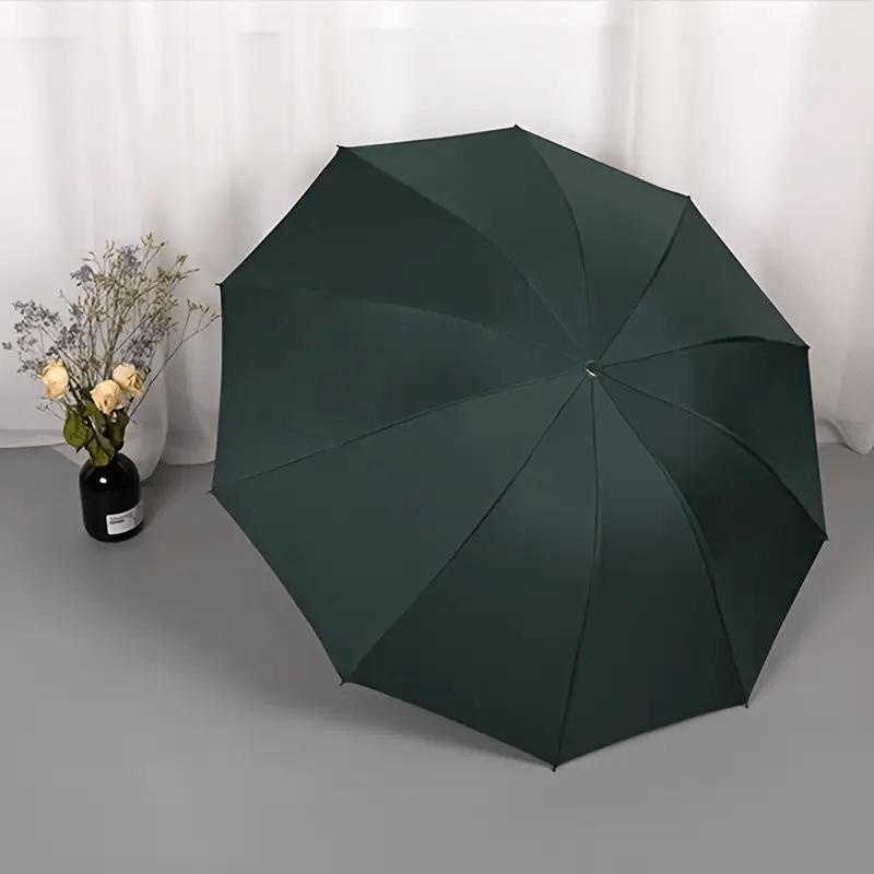 130CM Super Large Folding Umbrella Rain Women Windproof Sunny And Rainy Paraguas Male Double Whole Family Umbrellas