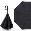 Automatic reverse umbrella straight rod long handle double-layer umbrella car umbrella large double reflective umbrella wind-resistant reinforcement