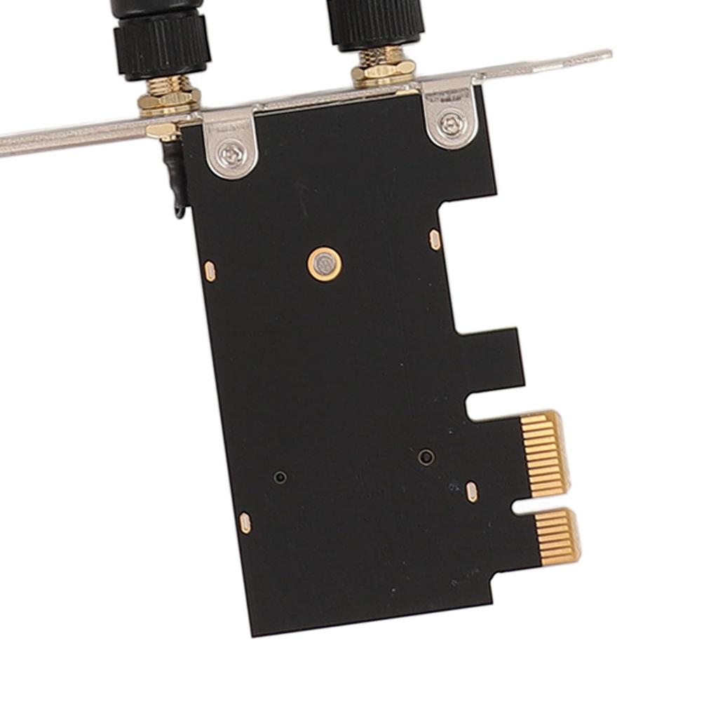 MT7925 Network Card, 5400Mbps 5G 6G Tri-Band 5.3 Supports MU MIMO PCIEx1 Network Card Adapter, 10 11, for Linux