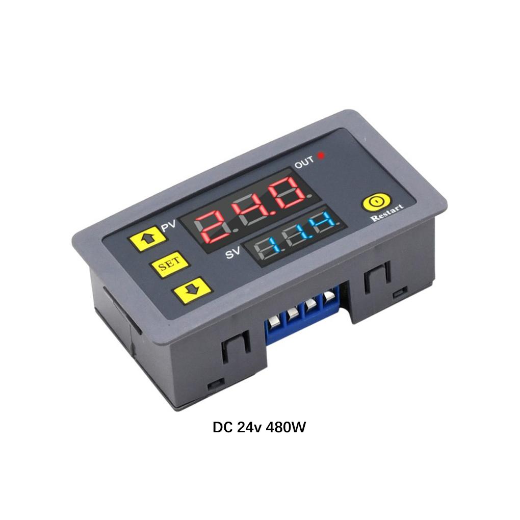 Controlador de interruptor de controle de relé de atraso de tempo, peças de reposição