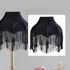 Lampshade, Elegant, Classic, Decorative And Retro, Adorned with Tassels, for Office, Bedside Table,