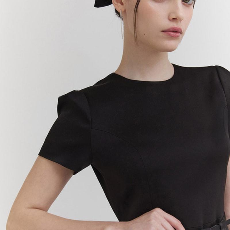 THECHEMI Jewel Ribbon Hair Pin (2 Colors)