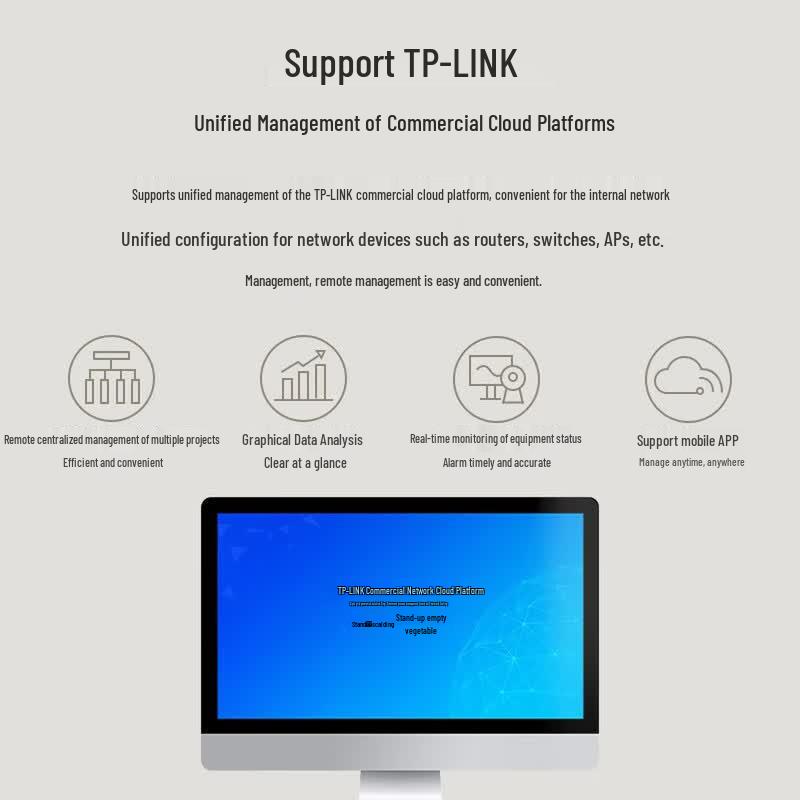 Tp-Link TL-ER3200G Dual-Core Gigabit Multi-WAN Wired VPN Router (CN Version)