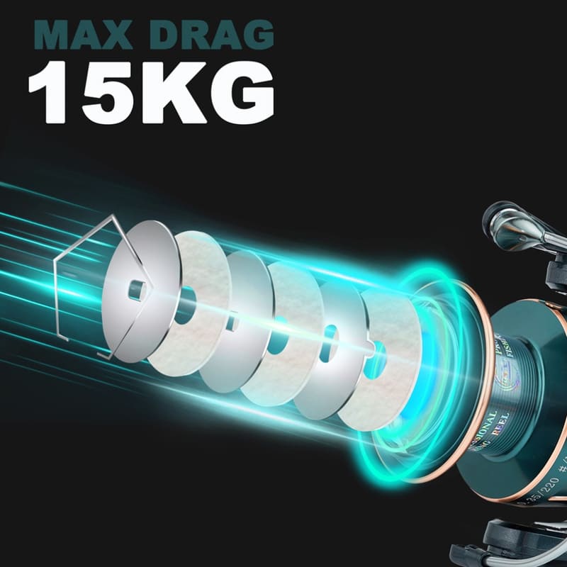 High-grade Durable Anti-corrosion Spinning Fishing Reel, Double-handed Stainless Steel Ball Bearings Suitable for Fishing In Various Waters