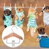 Anti Slip Kids Hanger Solid Wood Mini Hanger New Pet Clothes Hook