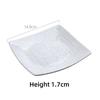 Japanese Ceramic Square tray Dining Food Plate Creative Coarse Ceramic Tableware Snack Dessert Sushi Dishes pasta plate sets