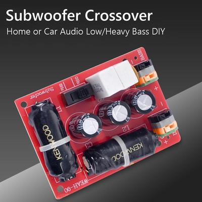Bass Speaker Subwoofer Frequency Divider Audio Speaker Frequency Divider Full Range Treble Bass Car Audio Crossover