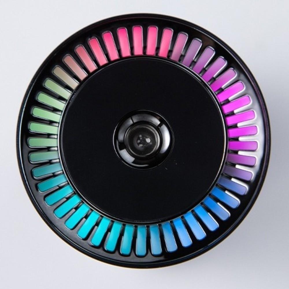 Wireless Charging Car Aromatherapy Humidifier RGB LED Lights Essential Oil Diffuser Car Interior