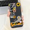 Funda For Realme C65 RMX3910 Back Cover For Realme C65 4G Case Shockproof Luxury Flowers Cute Cartoon Cool Silicone Bumper Coque