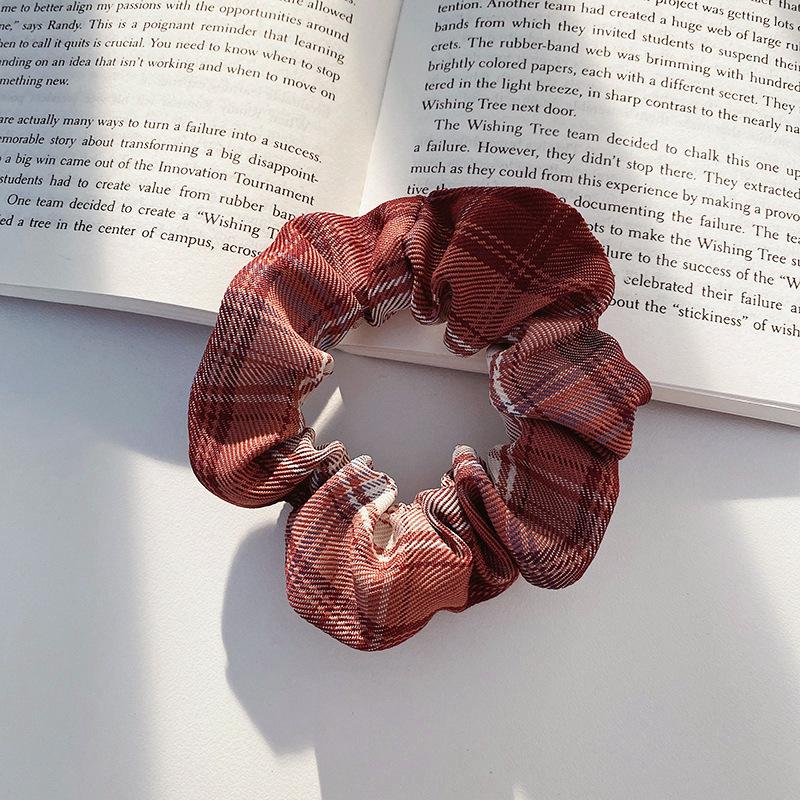 Korean JK College Style Hair Accessories Set: Cute Hair Ring, Headband, Rubber Band, and Large Intestine Hair Rope