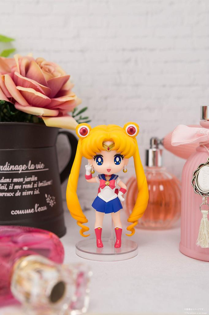 TAMASHII NATIONS Figuarts mini Pretty Guardian Sailor Moon Sailor Moon (Videresalgsutgave) Omtrent 90 mm PVC & ABS Malt Bevegelig Figur