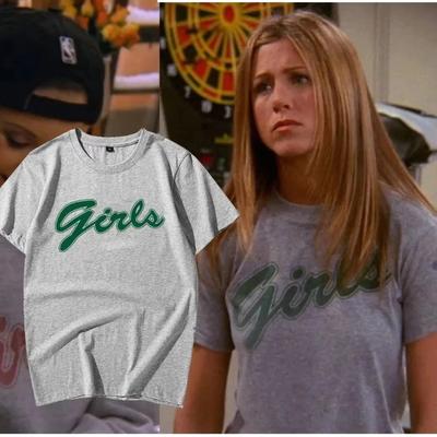 2026 Rachel Tshirt Girls T Shirt From Friends Tv Show High Quality Casual Tee Hip Hop Streetwear Oversized Tshirt