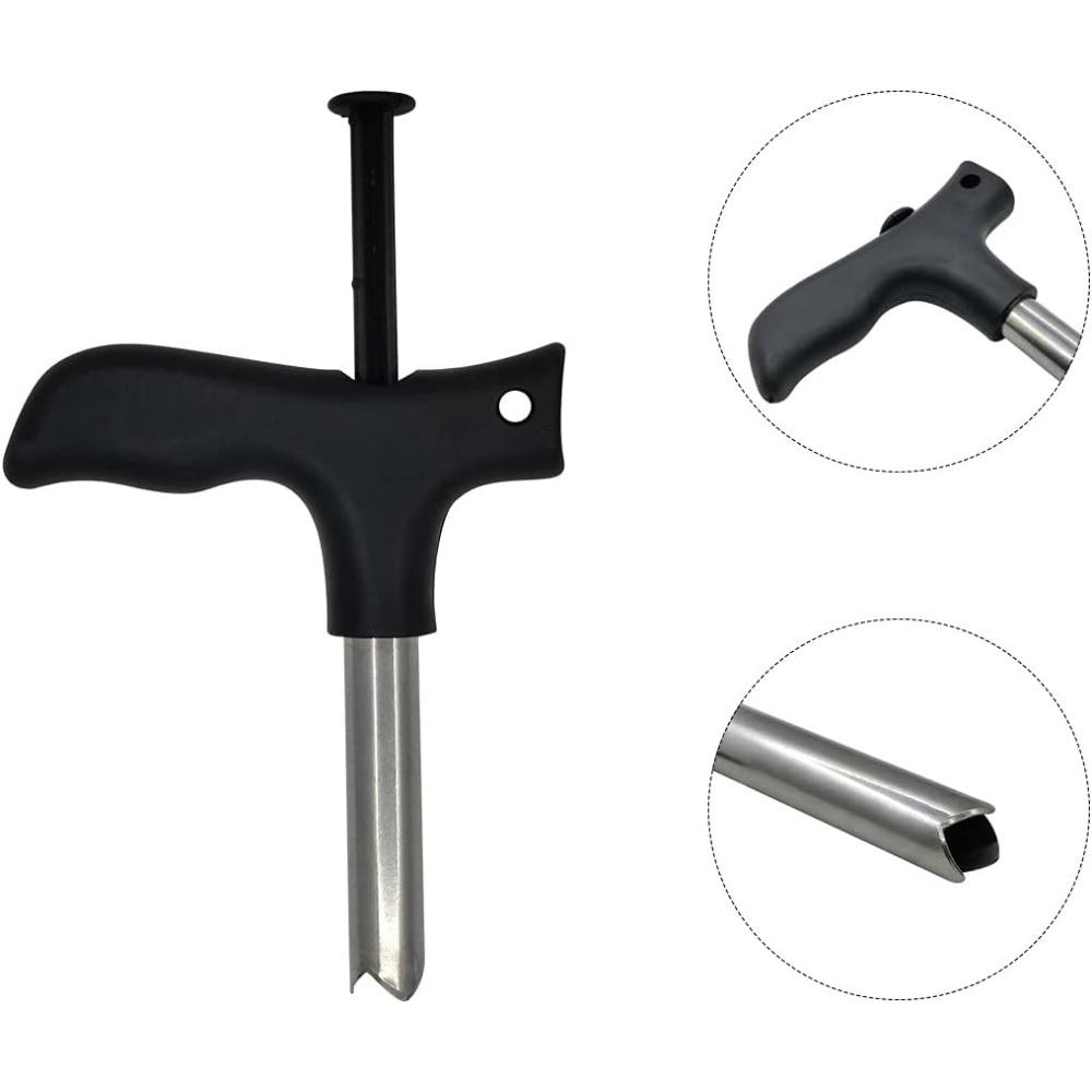 Coconut Opener, Stainless Steel Coconut Knife Tool for Easy To Open Thai Hawaii Young Coconuts