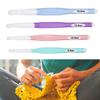 4Pcs Soft Grip DIY Ergonomic Handle Weave Yarn Knitting Needles Craft Tools Crochet Hooks