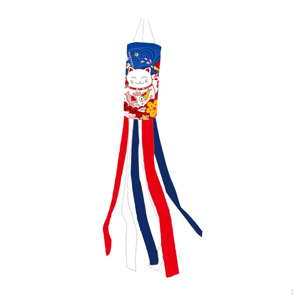 Carp Japanese Wind Pipe Flag Socks Creative Hanging Ornaments for Sushi Bar Restaurant