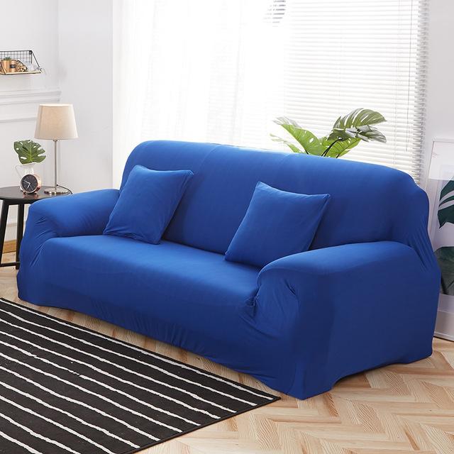 Elastic Solid Color Sofa Covers for Living Room Sofa Cover Corner Couch Cover Slipcover Armchair Protector 1 /2 /3 /4 Seater