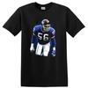 T-shirt de Football Lawrence Taylor Légende Défensive des Giants de New York Tee