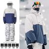 Unisex Snowboard Ski Suit Set Waterproof Windproof Fleece Lined Camo Outdoor Winter Sport Wear With Snow Skirt