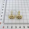 New Stylish Zircon Bag Ear Cuffs: Women's Fashion, Light Luxury, High-End, Versatile, and Trendy Earrings.