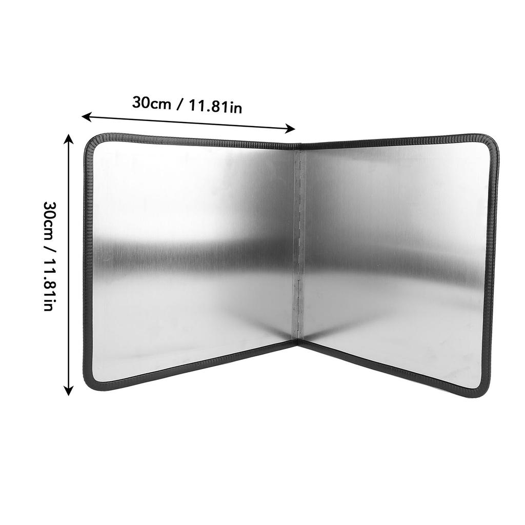 Foldable Stove Splatter Guard 304 Stainless Steel 2 Sided Nonstick Oil Stove Splashing Guard Kitchen