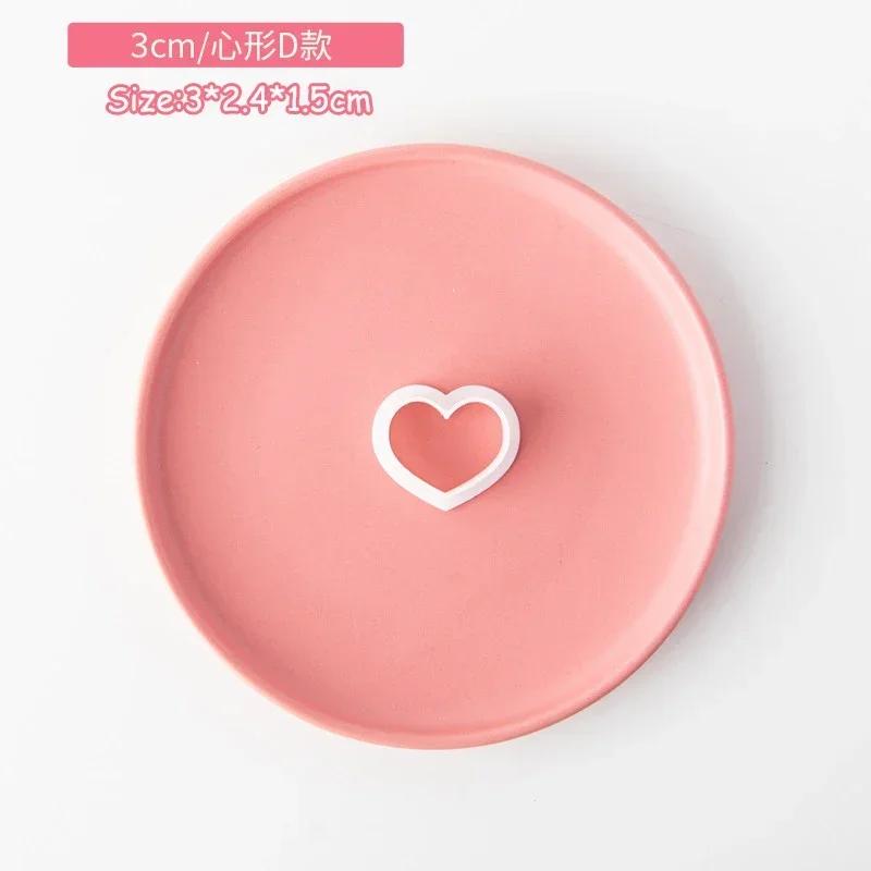 Mini Geometrische Herzform Keksform Valentinstag Liebesherz Ausstechform Fondant Ausstecher Kuchen Dekorieren Backwerkzeug